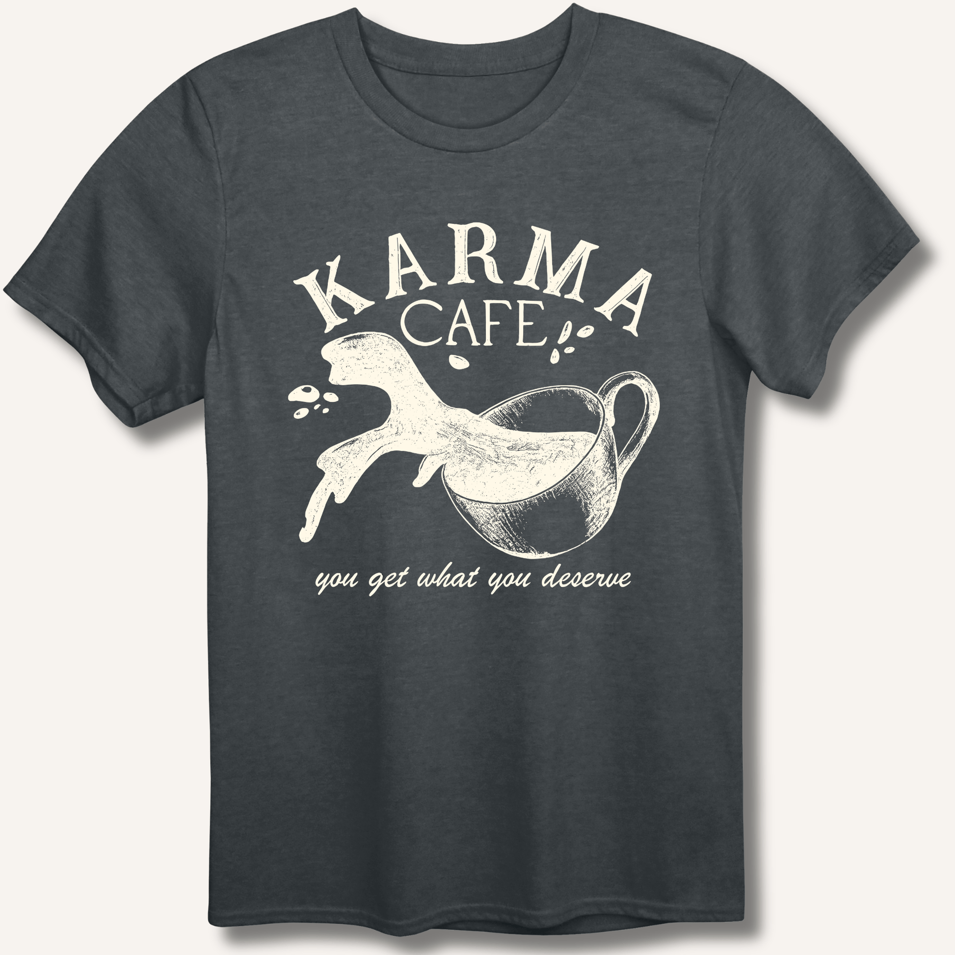 Karma Cafe T-Shirt - Sip & Shirt