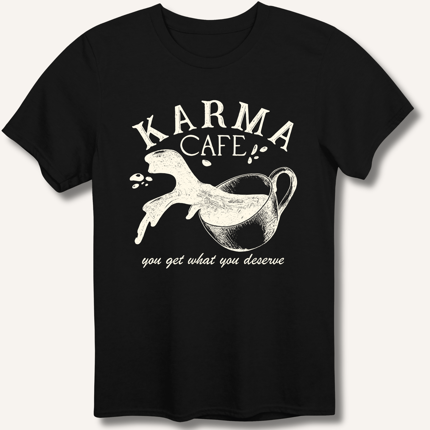 Karma Cafe T-Shirt - Sip & Shirt