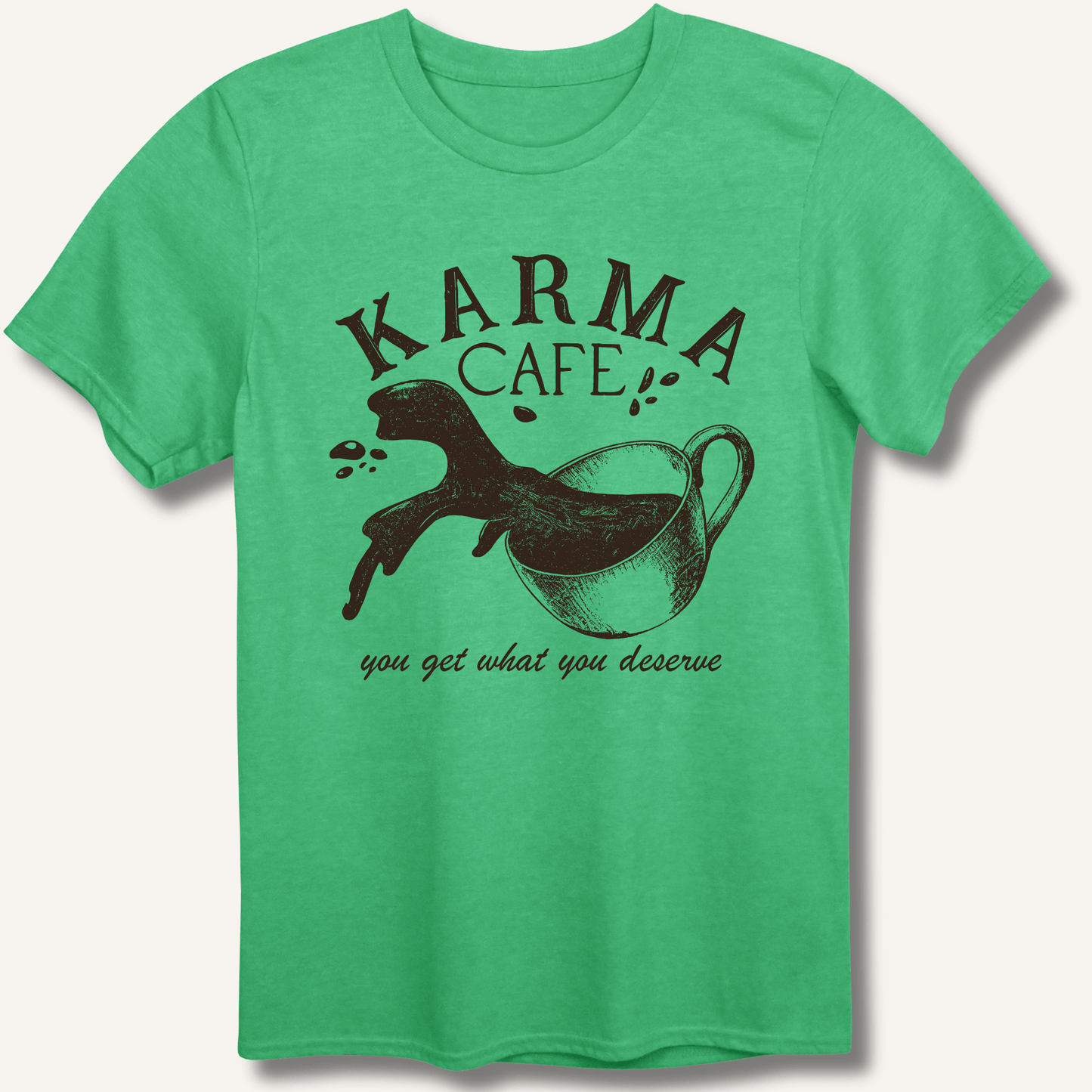 Karma Cafe T-Shirt - Sip & Shirt