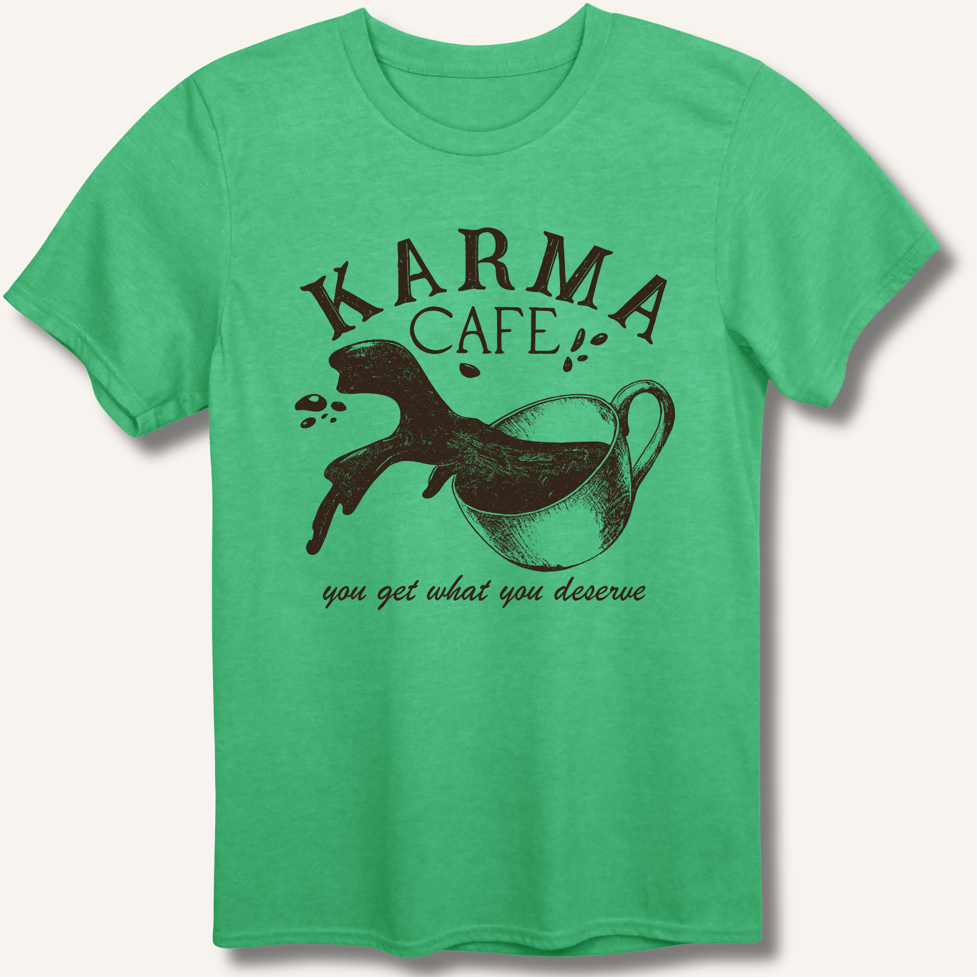 Karma Cafe T-Shirt - Sip & Shirt