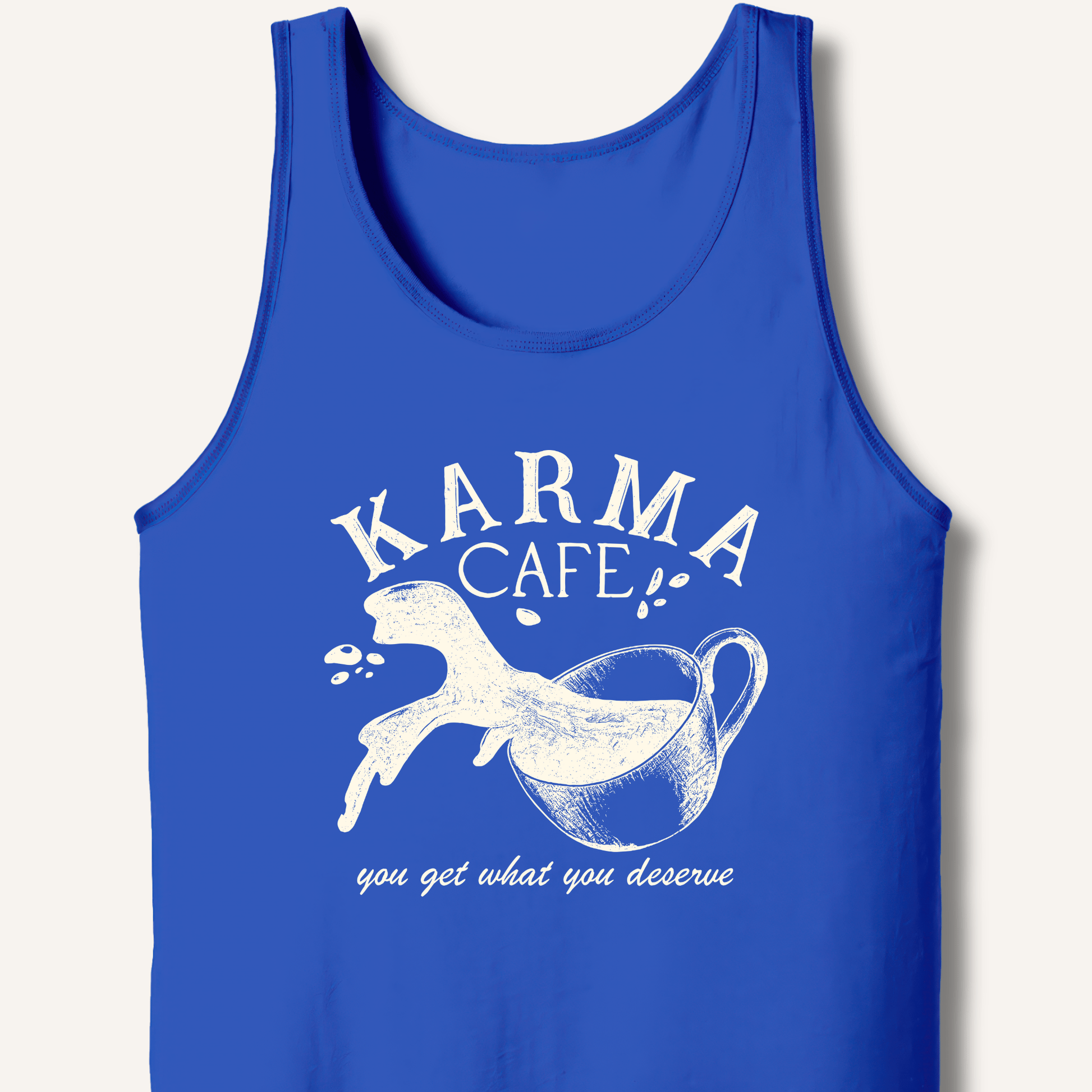 Karma Cafe Tank - Sip & Shirt