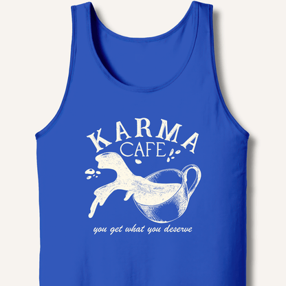 Karma Cafe Tank - Sip & Shirt