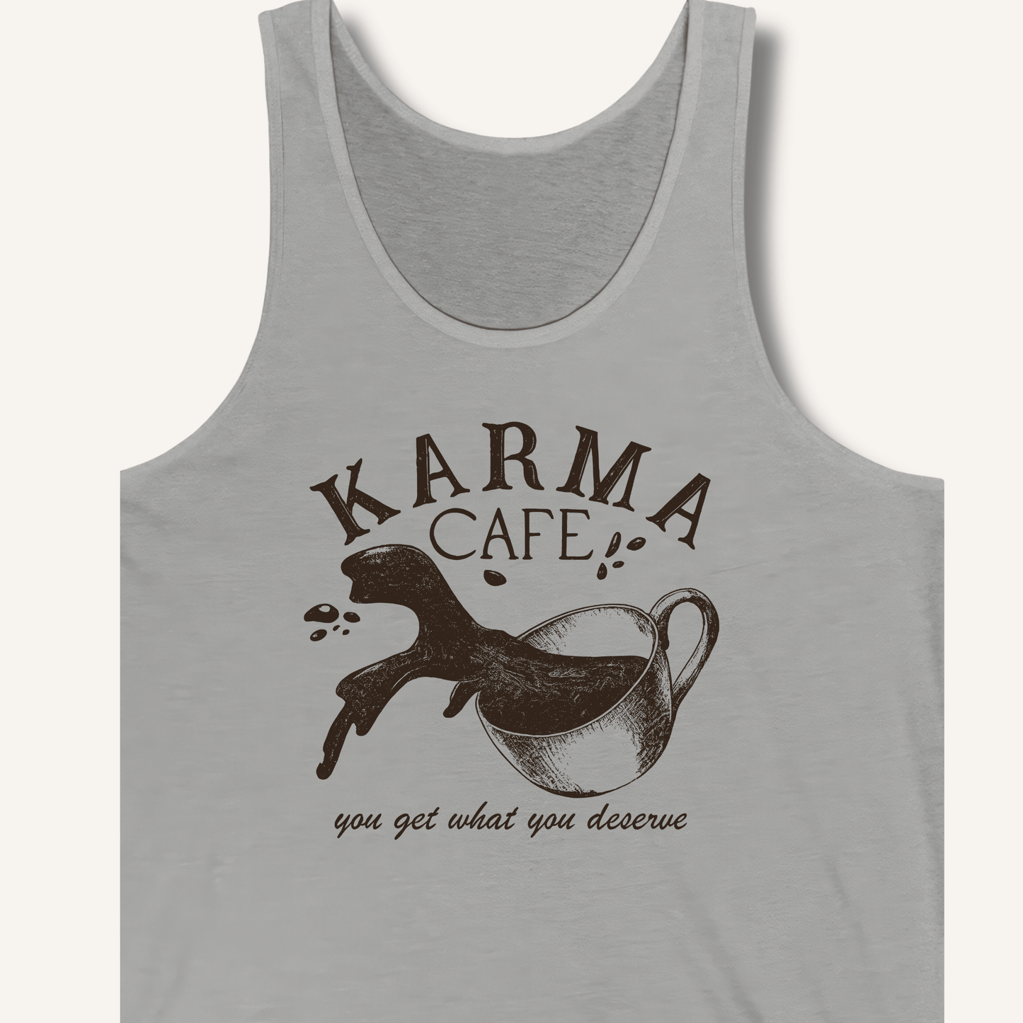 Karma Cafe Tank - Sip & Shirt