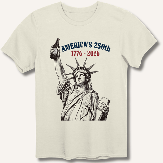 Lady Liberty's Beer Toast T-Shirt - Sip & Shirt