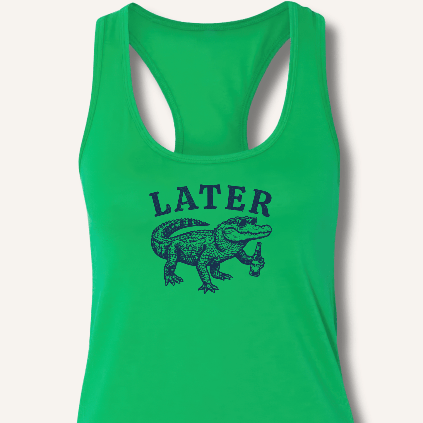 Later Gator Racerback Tank - Sip & Shirt