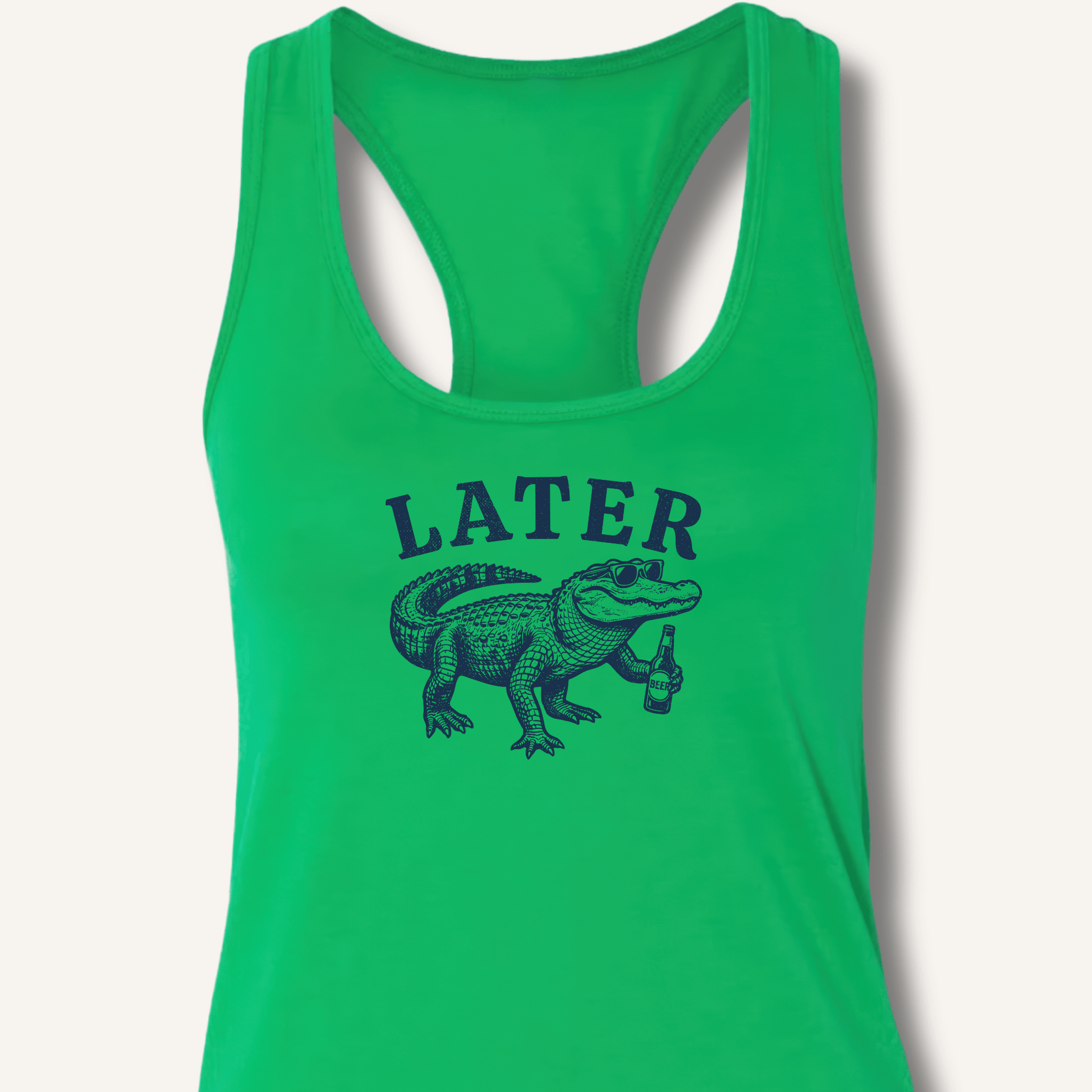 Later Gator Racerback Tank - Sip & Shirt