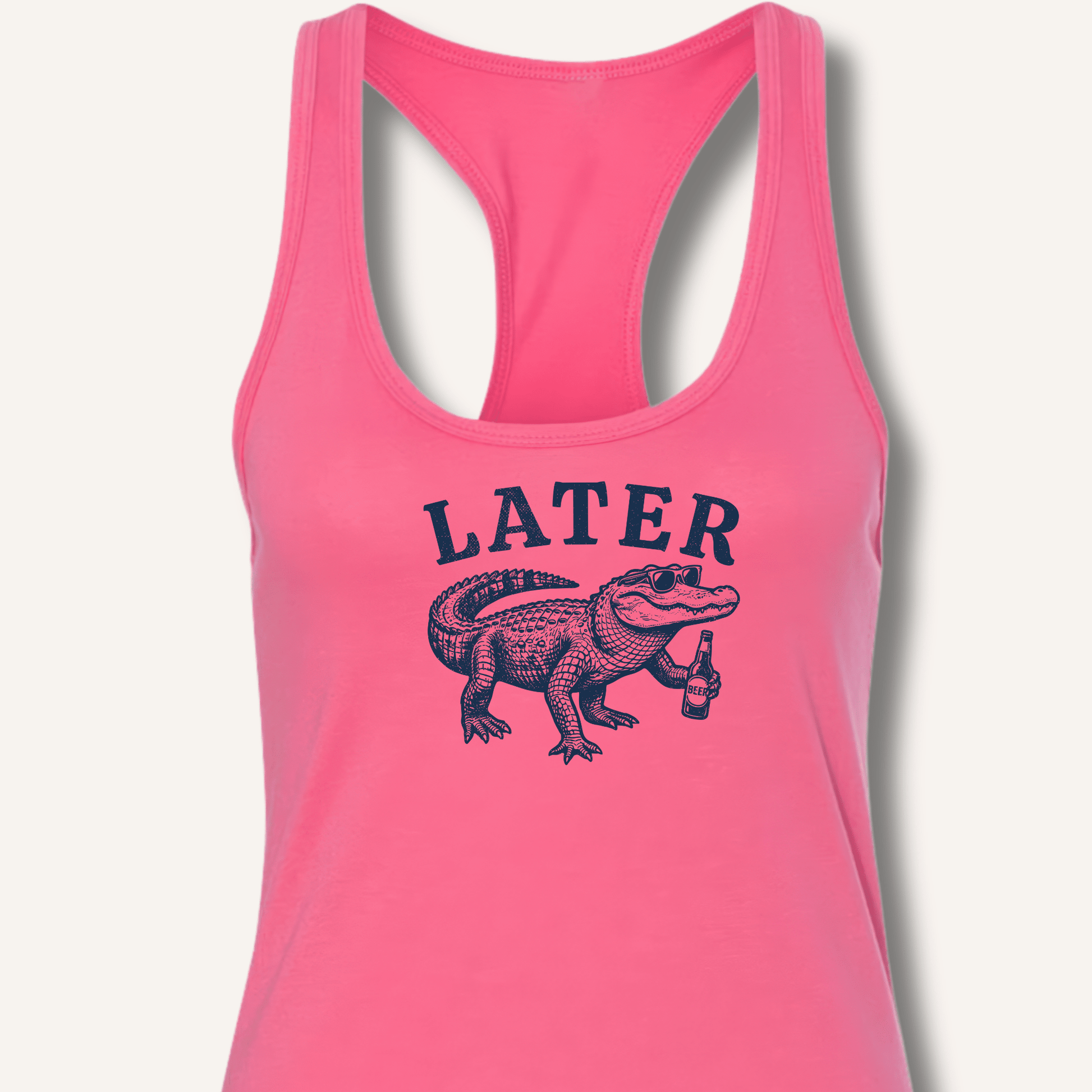 Later Gator Racerback Tank - Sip & Shirt