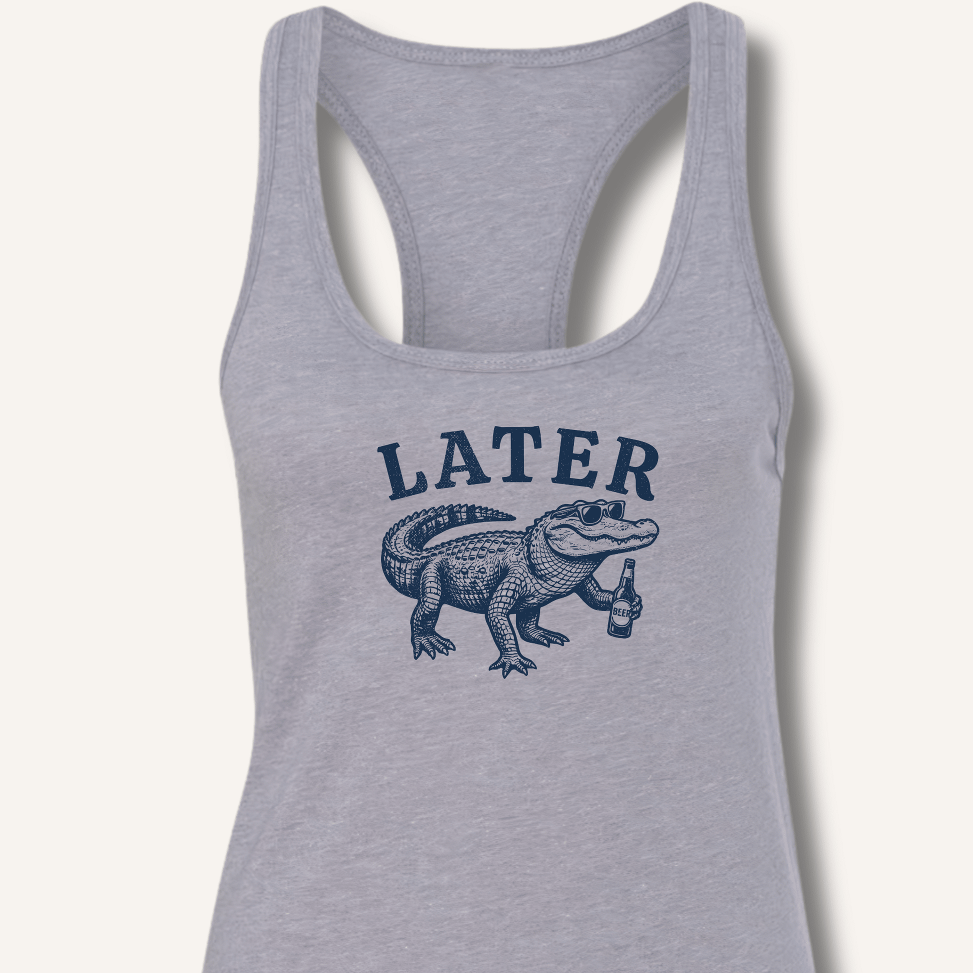 Later Gator Racerback Tank - Sip & Shirt