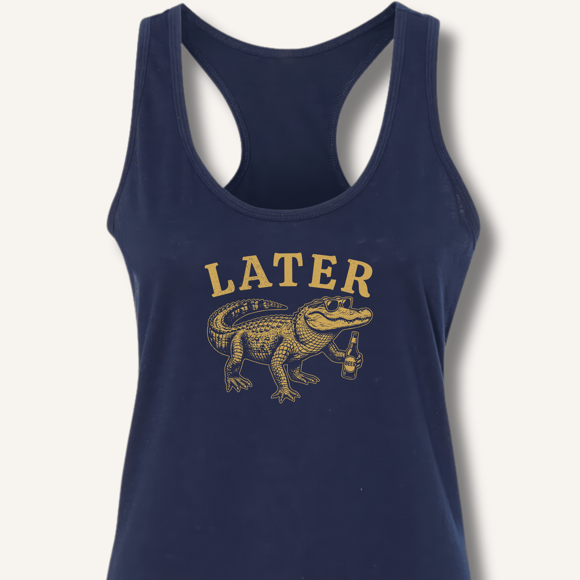Later Gator Racerback Tank - Sip & Shirt