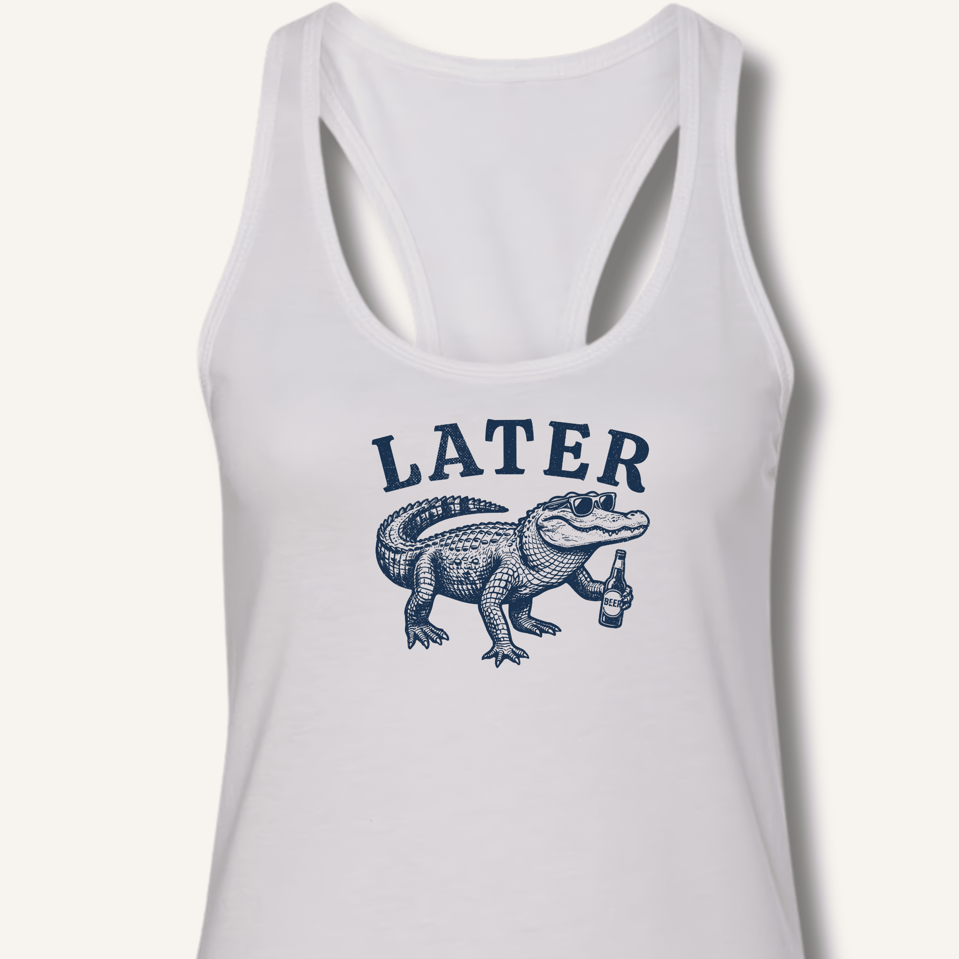 Later Gator Racerback Tank - Sip & Shirt