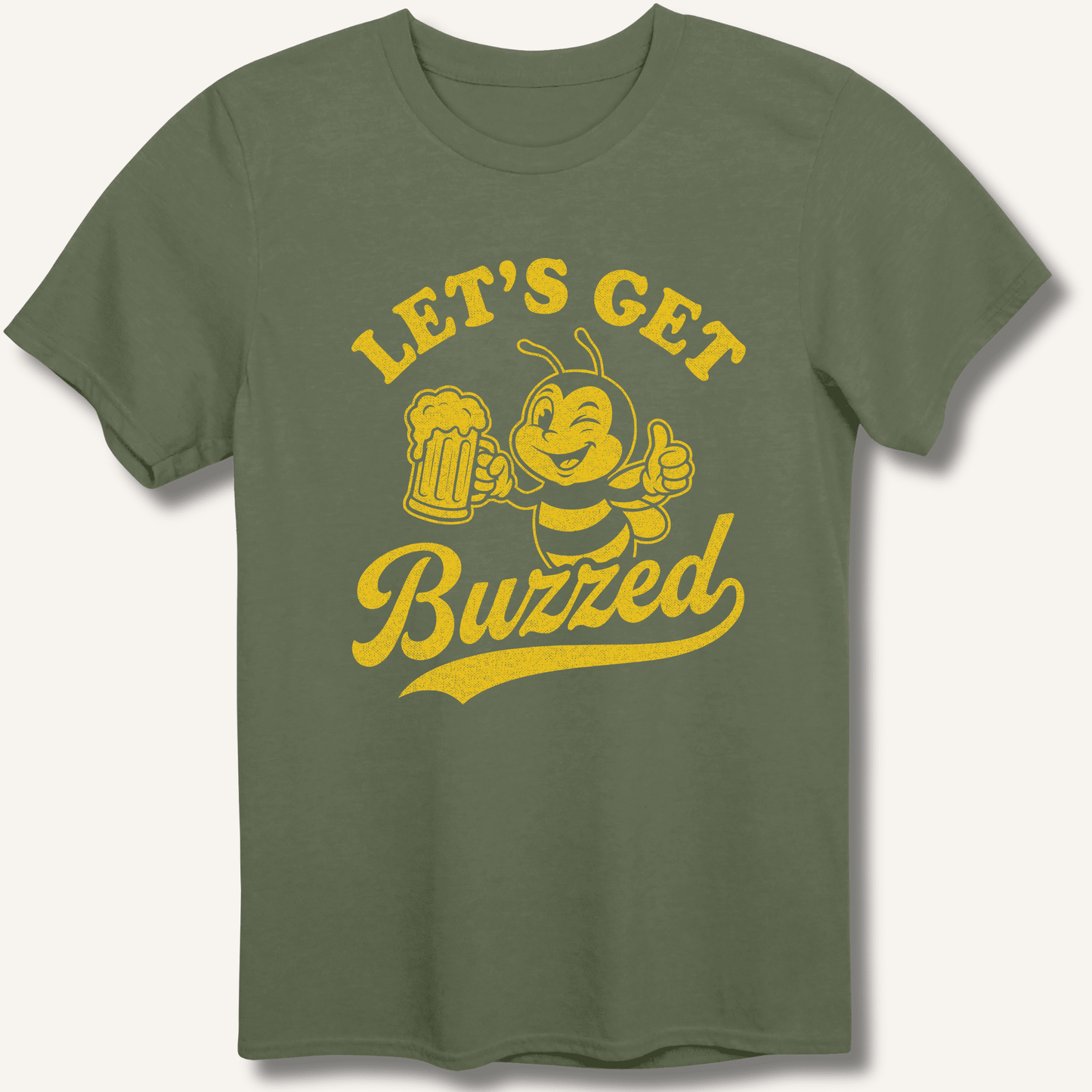 Let's Get Buzzed T-Shirt - Sip & Shirt