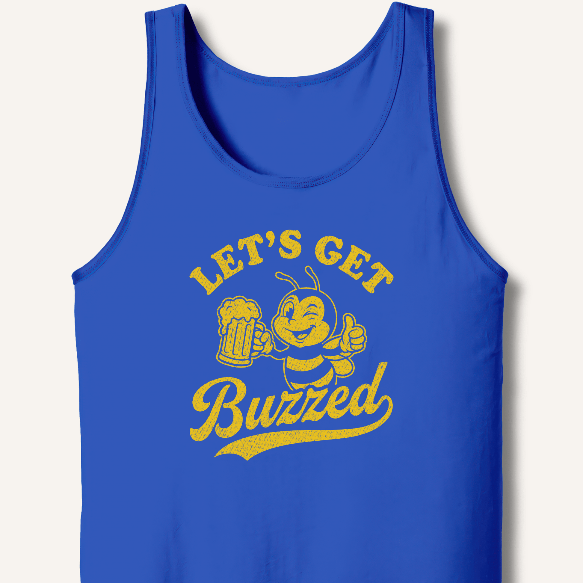 Let's Get Buzzed Tank - Sip & Shirt