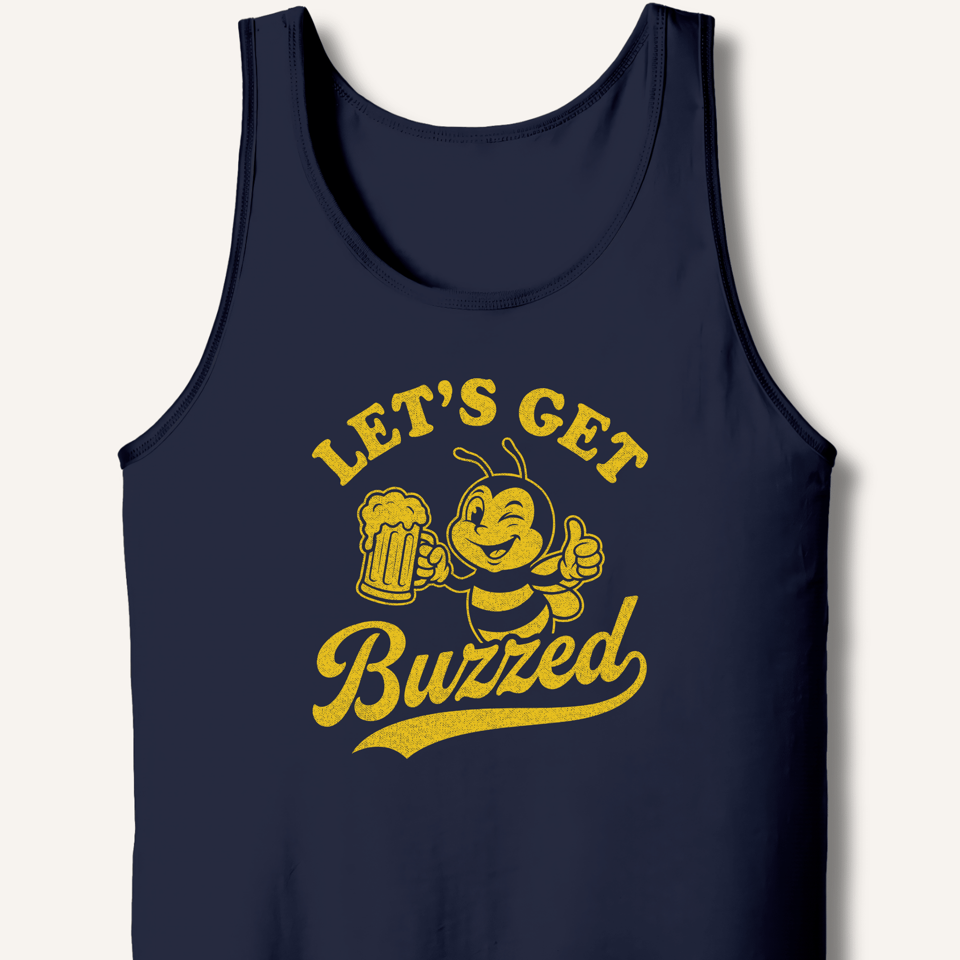 Let's Get Buzzed Tank - Sip & Shirt