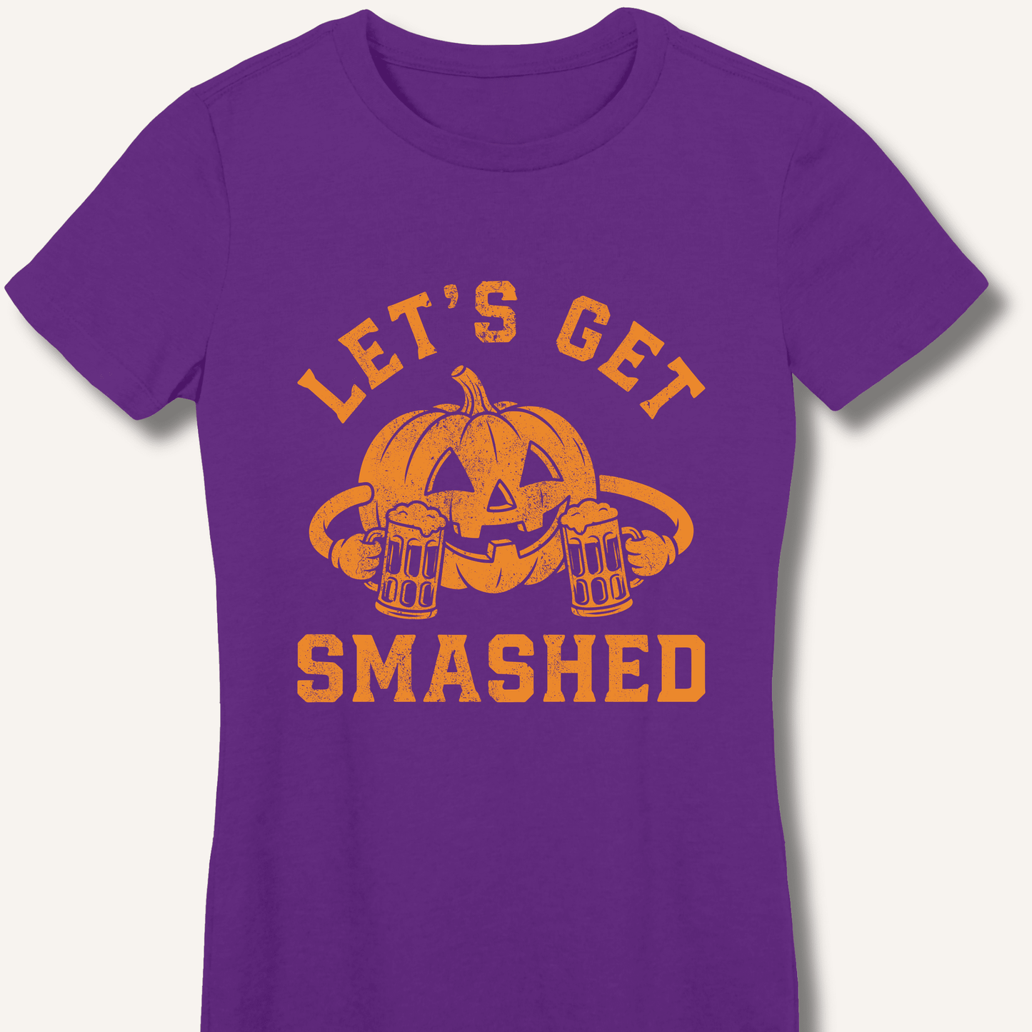 Let's Get Smashed Women's Fitted T-Shirt - Sip & Shirt