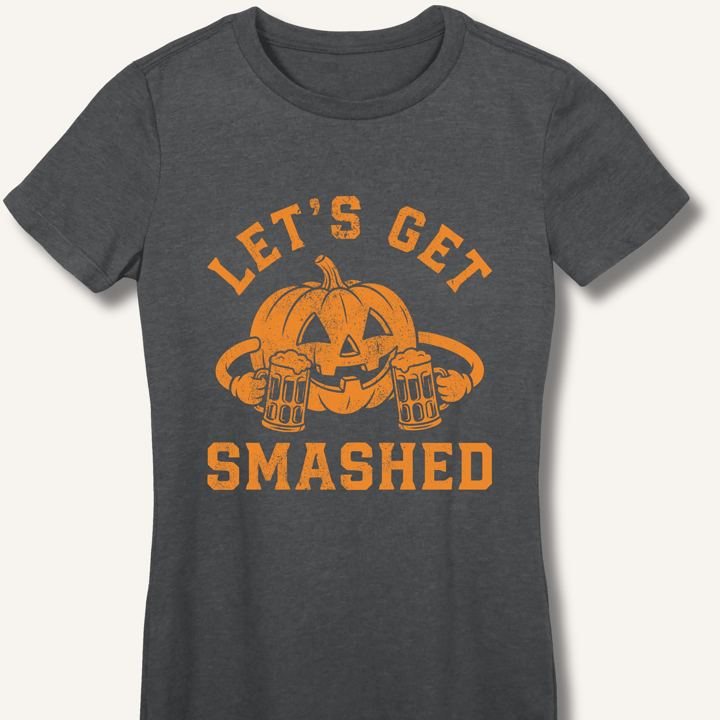Let's Get Smashed Women's Fitted T-Shirt - Sip & Shirt