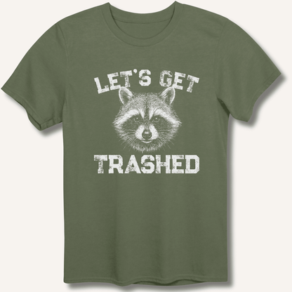 Let's Get Trashed T-Shirt - Sip & Shirt