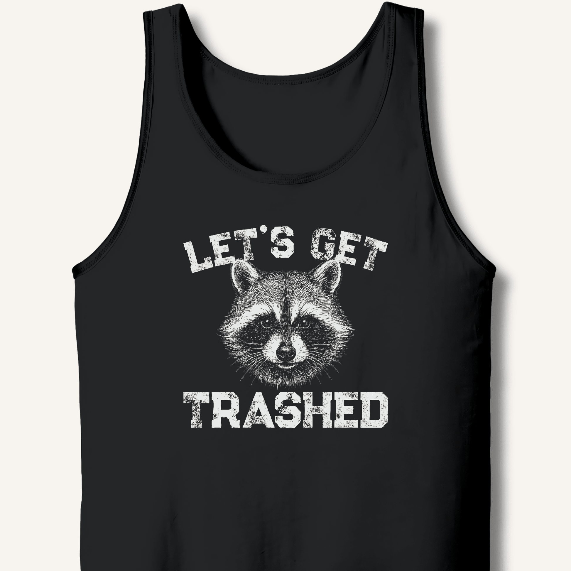 Let's Get Trashed Tank - Sip & Shirt
