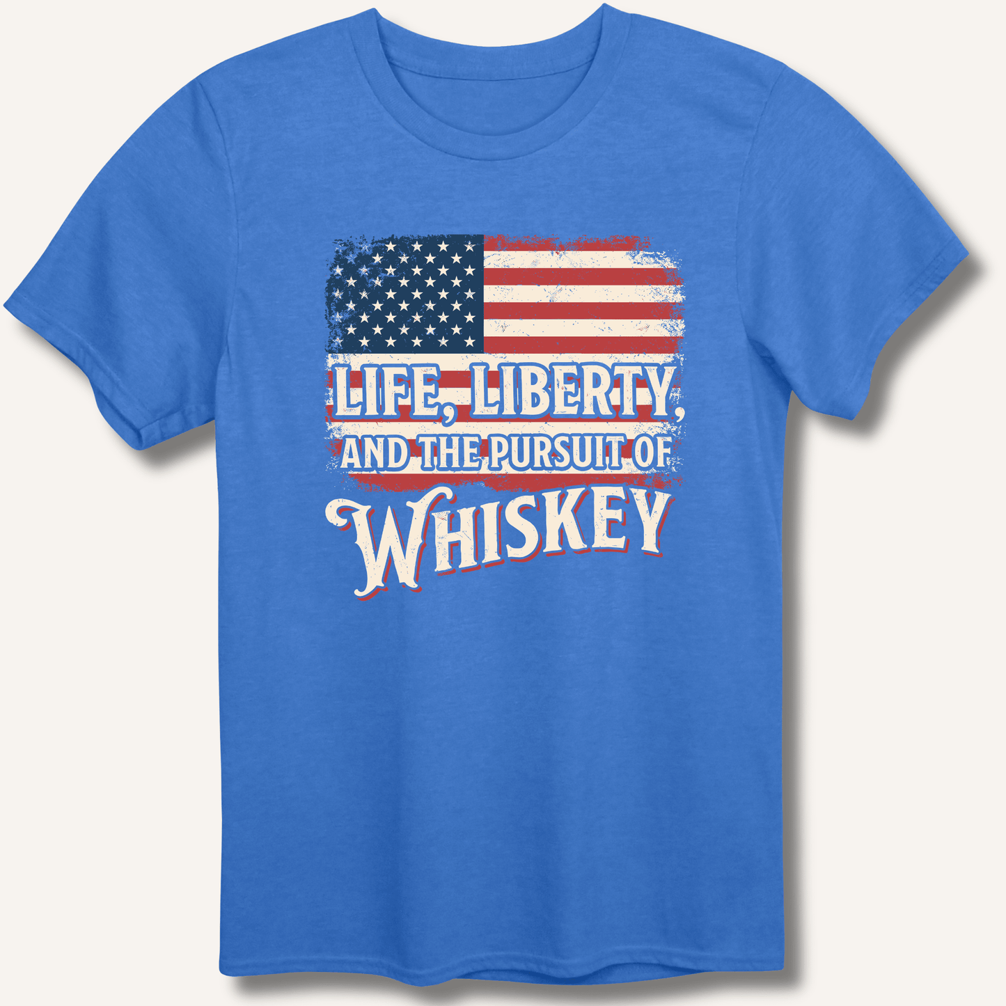 Life, Liberty, and the Pursuit of Whiskey T-Shirt - Sip & Shirt