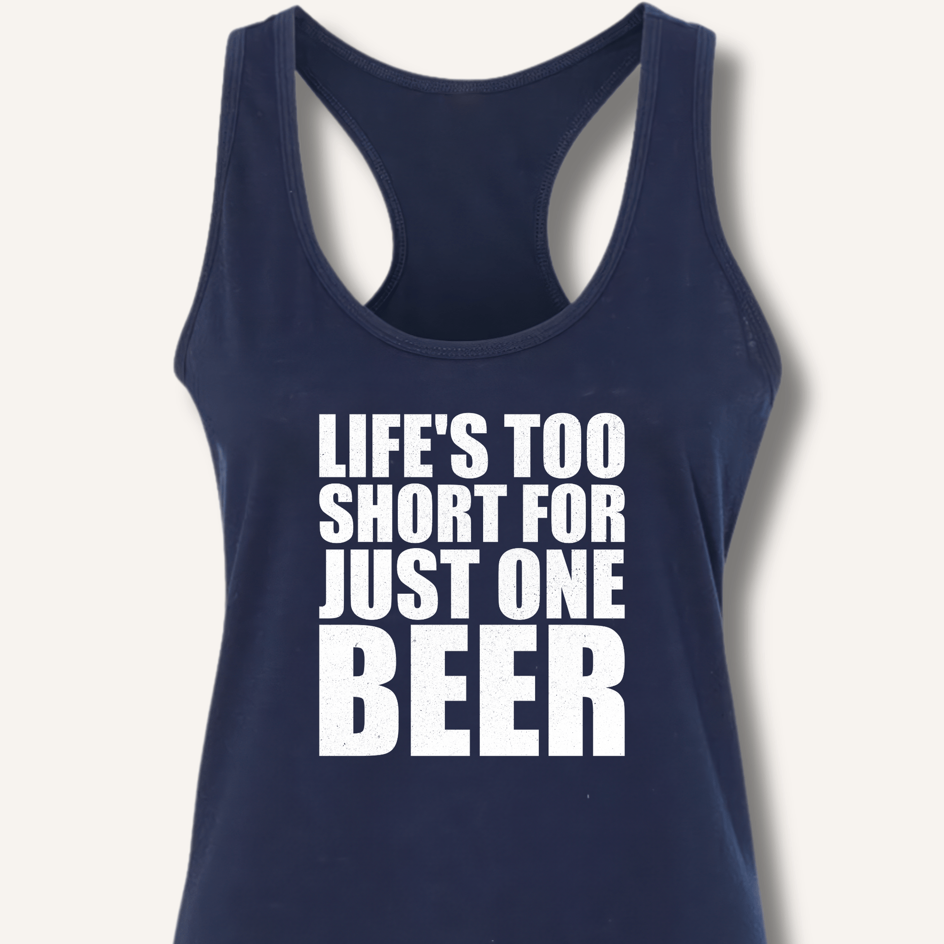 Life's Too Short Racerback Tank - Sip & Shirt