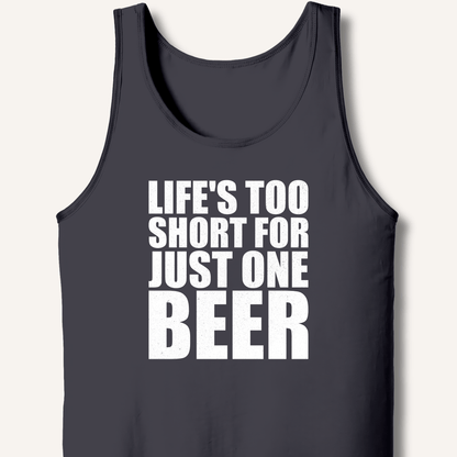 Life's Too Short Tank - Sip & Shirt