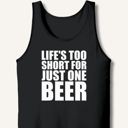 Life's Too Short Tank - Sip & Shirt