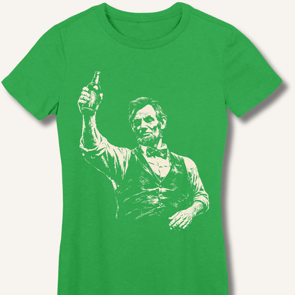 Lincoln's Toast Fitted T-Shirt - Sip & Shirt