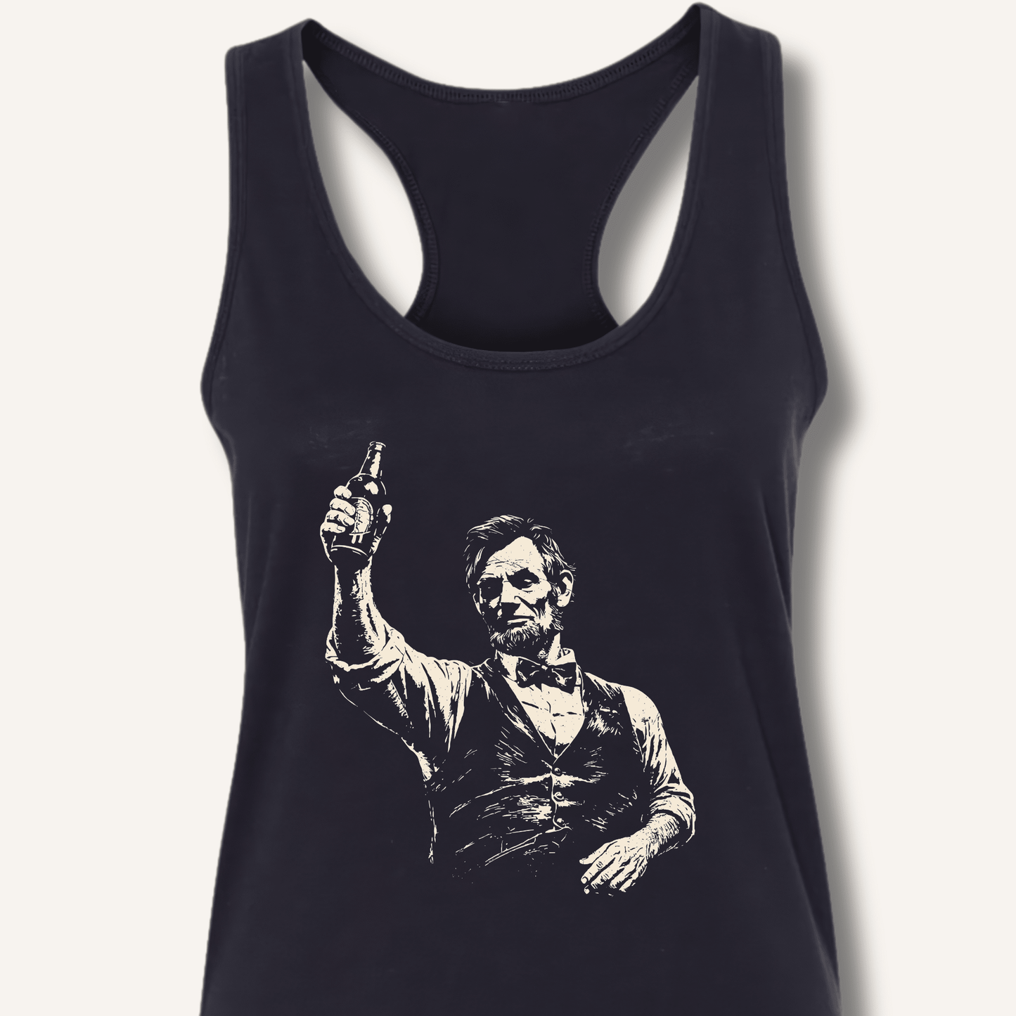 Lincoln's Toast Racerback Tank - Sip & Shirt