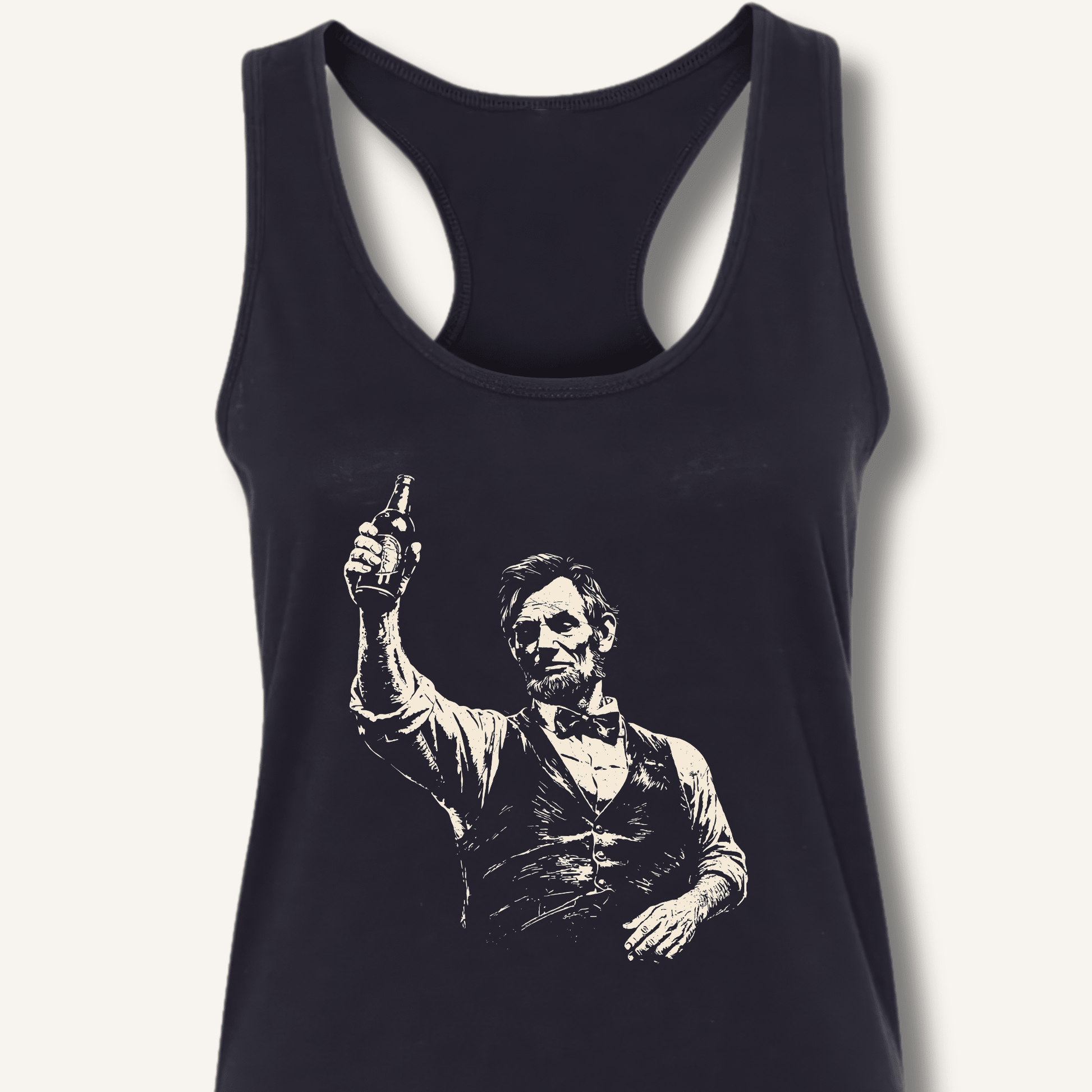 Lincoln's Toast Racerback Tank - Sip & Shirt