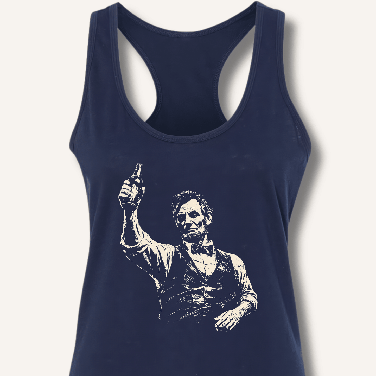 Lincoln's Toast Racerback Tank - Sip & Shirt