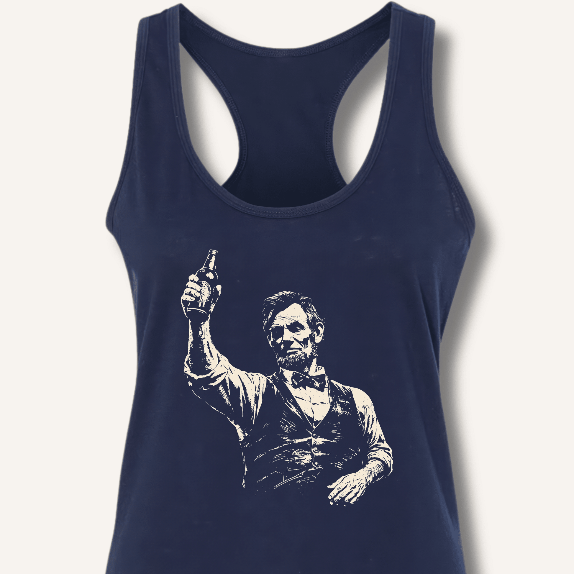 Lincoln's Toast Racerback Tank - Sip & Shirt