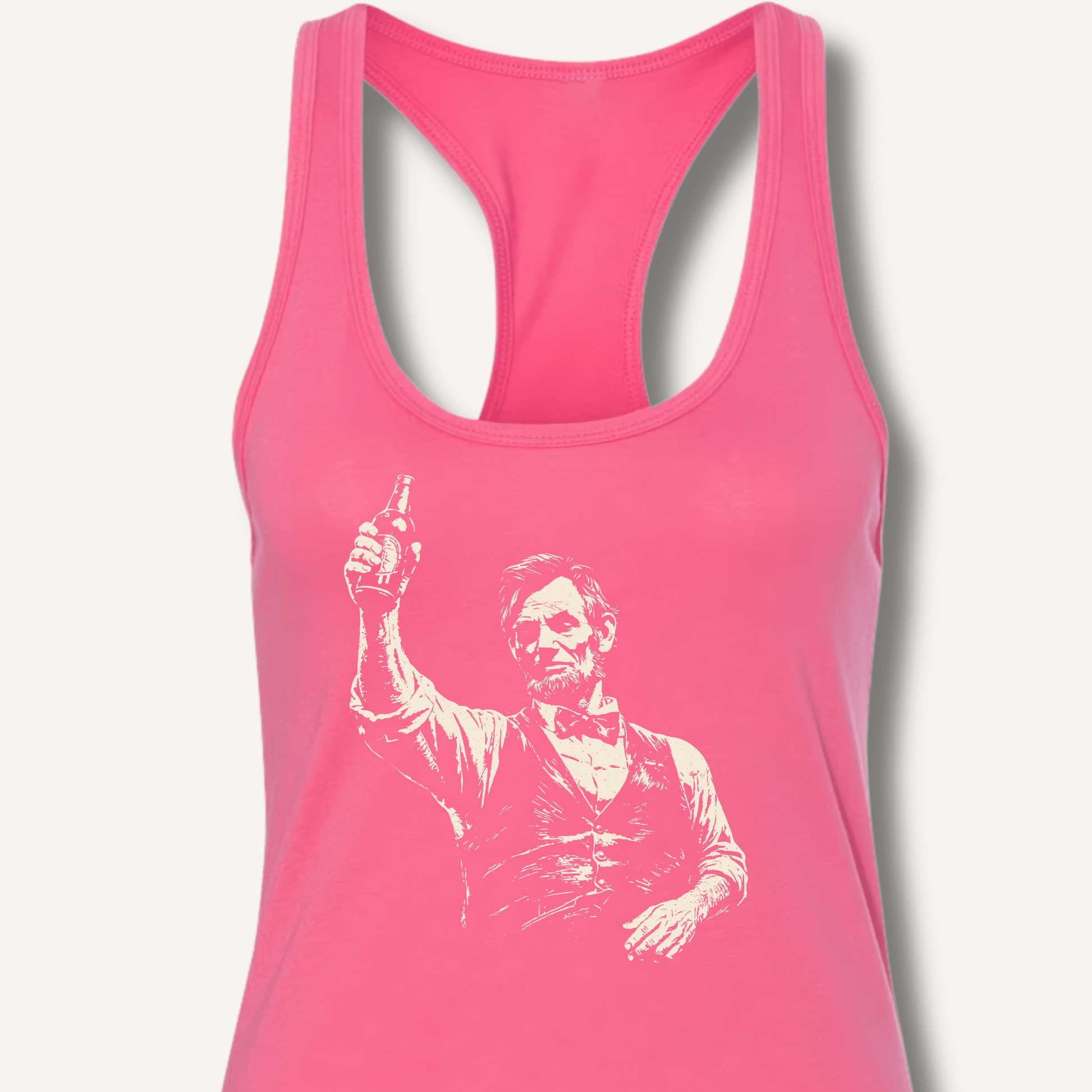 Lincoln's Toast Racerback Tank - Sip & Shirt