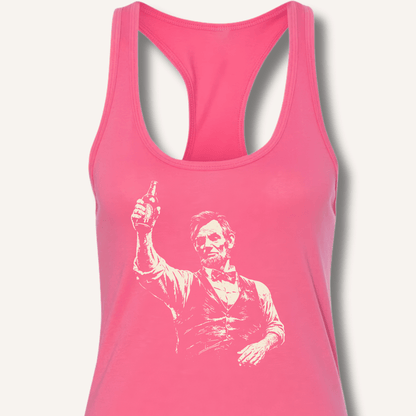 Lincoln's Toast Racerback Tank - Sip & Shirt