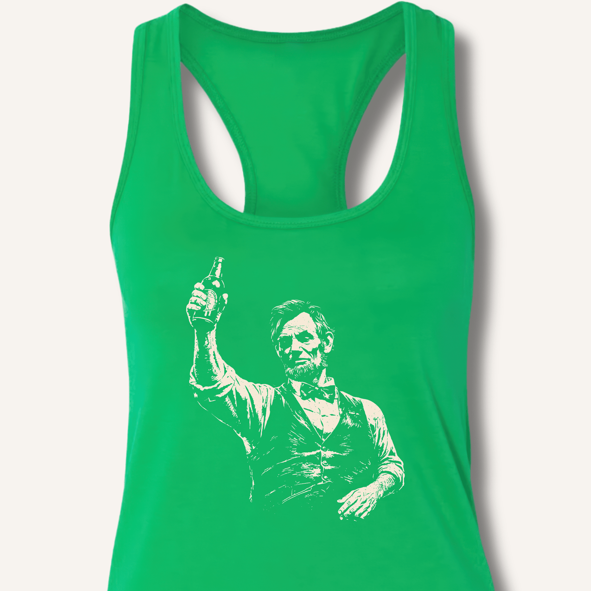 Lincoln's Toast Racerback Tank - Sip & Shirt