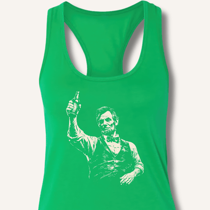 Lincoln's Toast Racerback Tank - Sip & Shirt