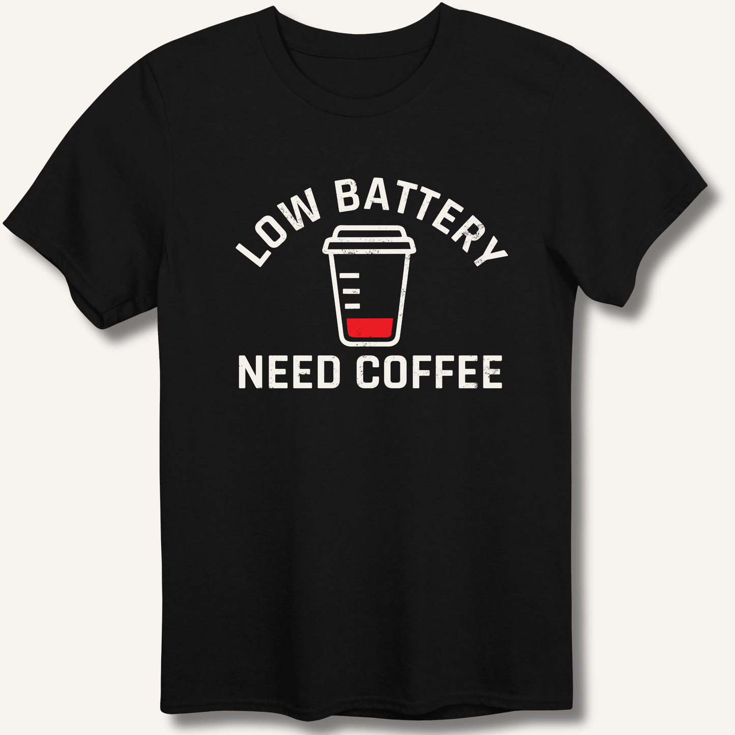Low Battery T-Shirt - Sip & Shirt