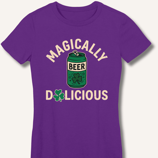 Magically Delicious Beer Fitted T-Shirt - Sip & Shirt