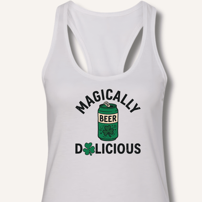 Magically Delicious Beer Racerback Tank - Sip & Shirt