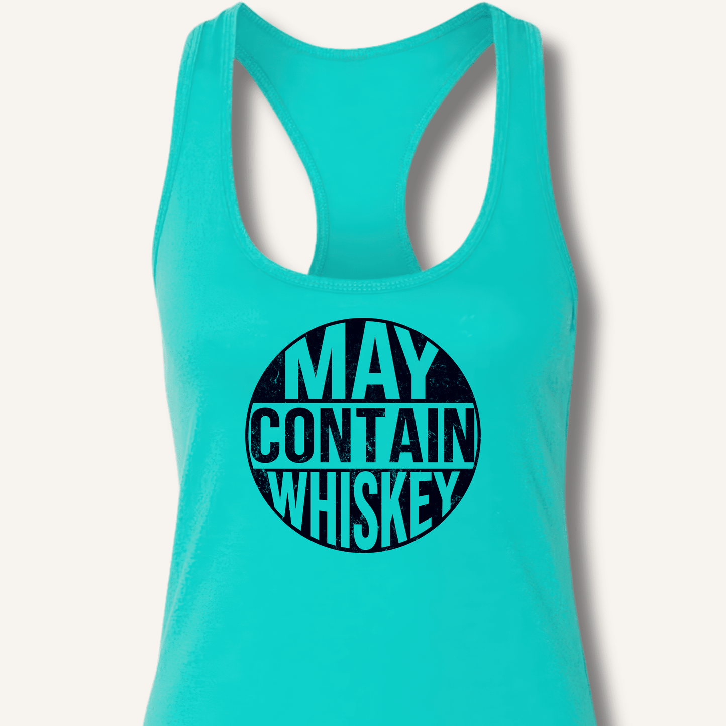 May Contain Whiskey Racerback Tank - Sip & Shirt