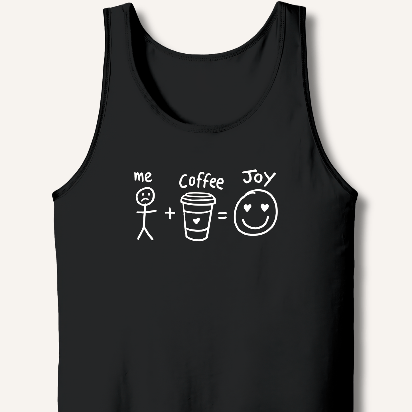Me + Coffee = Joy Tank - Sip & Shirt