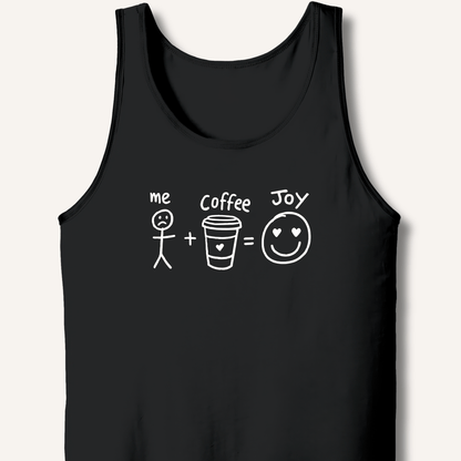 Me + Coffee = Joy Tank - Sip & Shirt