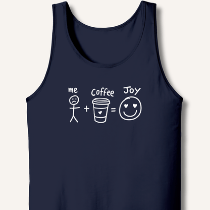 Me + Coffee = Joy Tank - Sip & Shirt