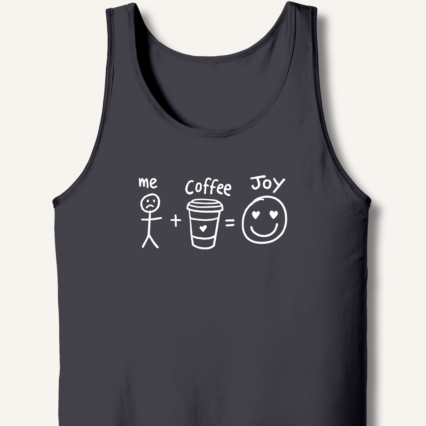 Me + Coffee = Joy Tank - Sip & Shirt