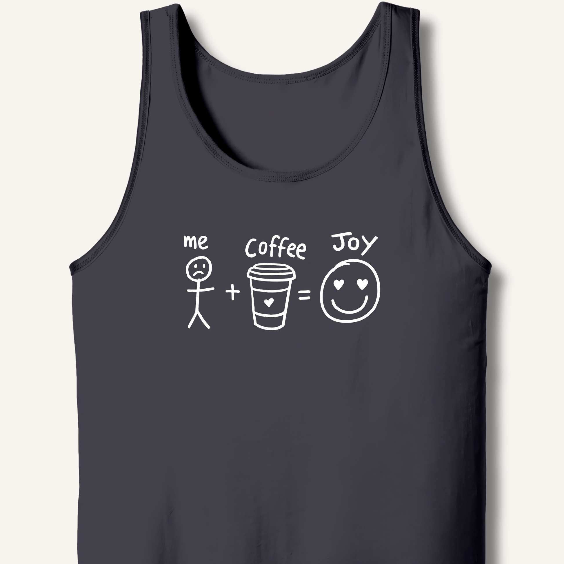 Me + Coffee = Joy Tank - Sip & Shirt