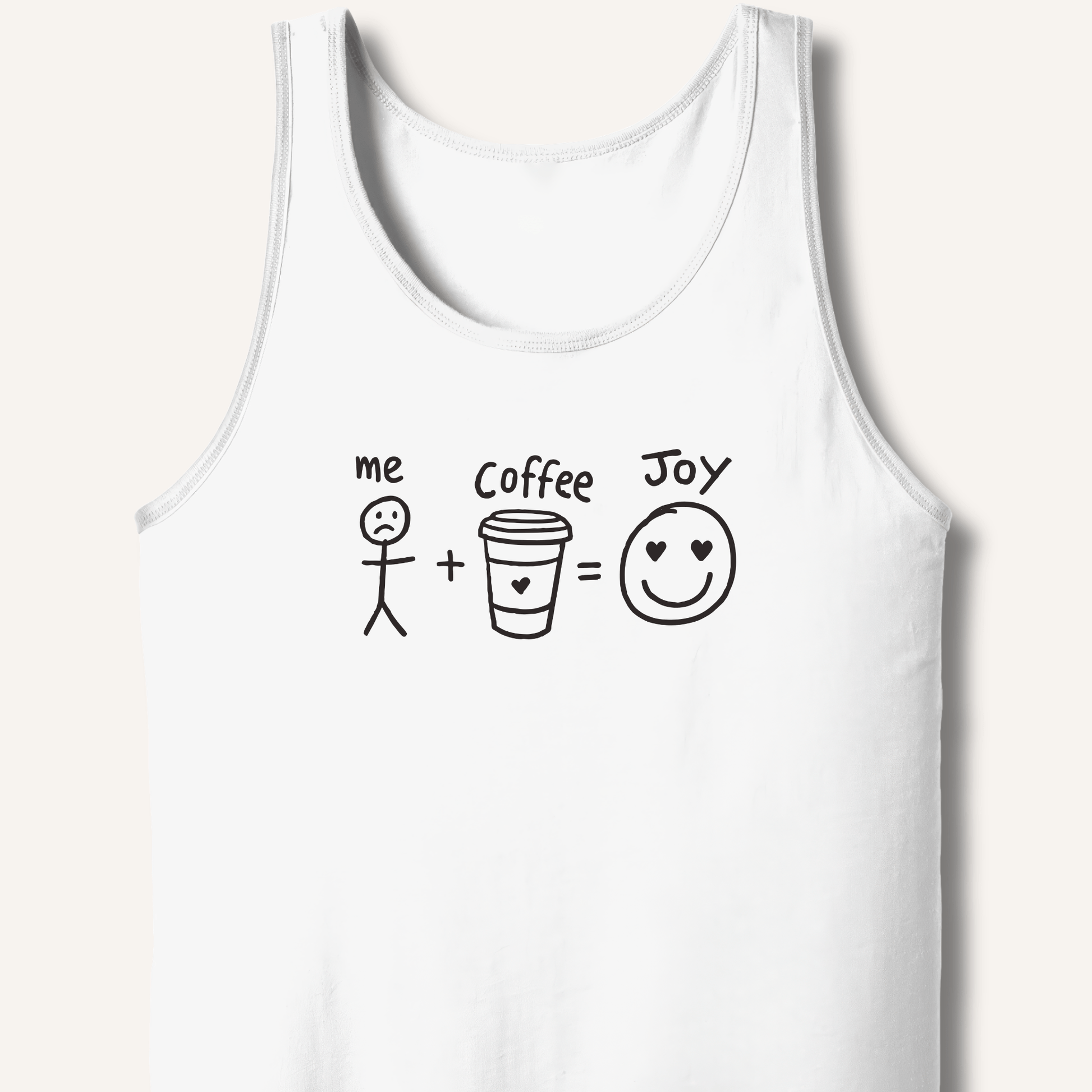Me + Coffee = Joy Tank - Sip & Shirt