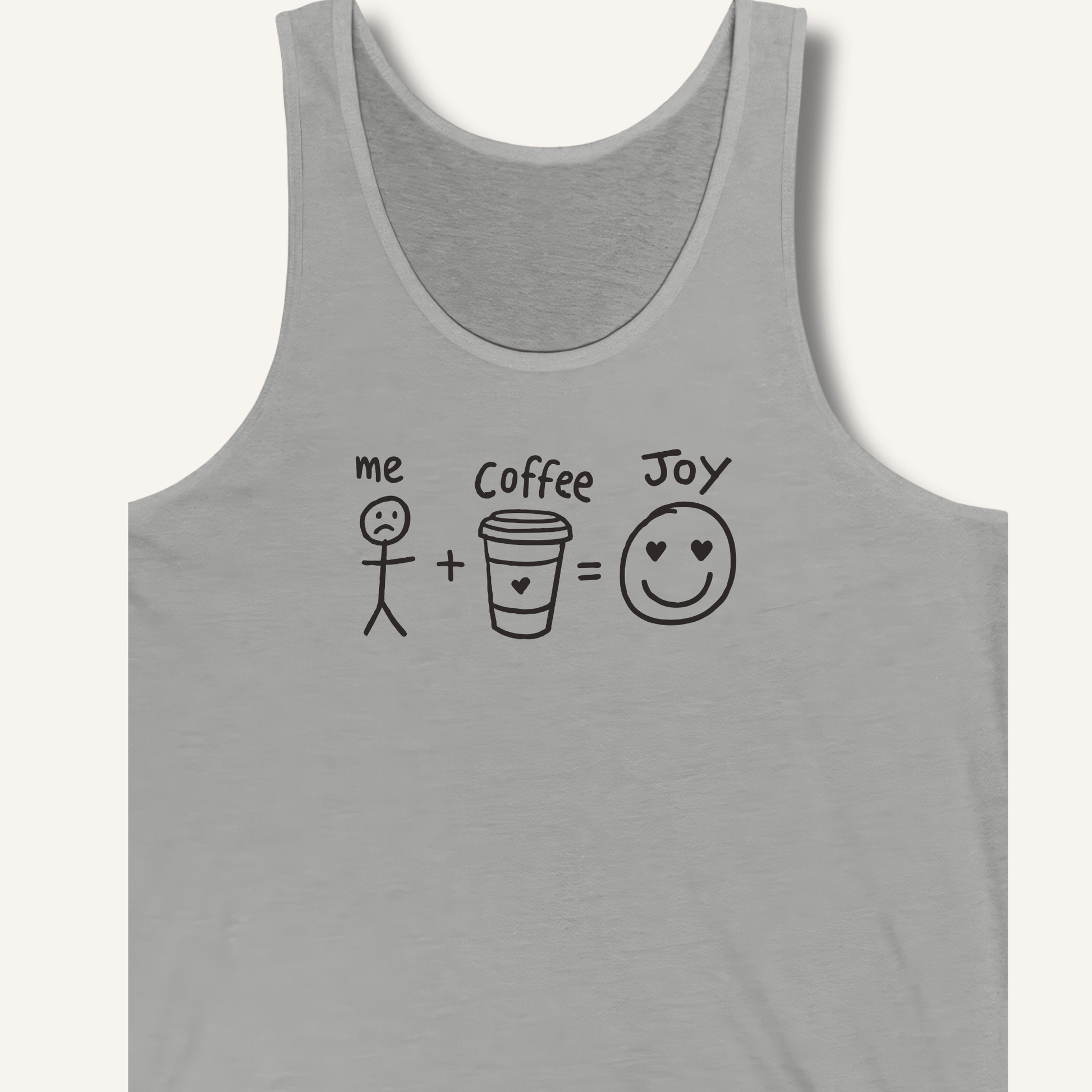Me + Coffee = Joy Tank - Sip & Shirt