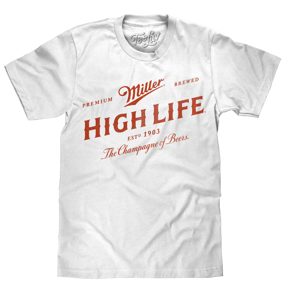 Miller High Life Beer Officially Licensed T-Shirt - Sip & Shirt