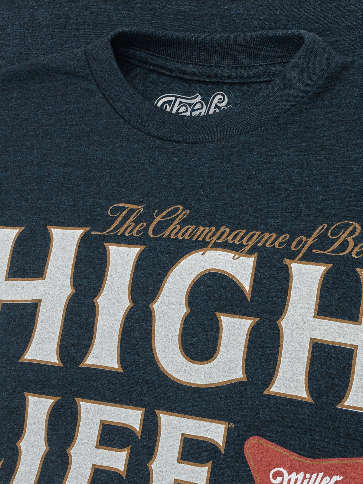 Miller High Life Champagne of Beers Officially Licensed T-Shirt - Sip & Shirt