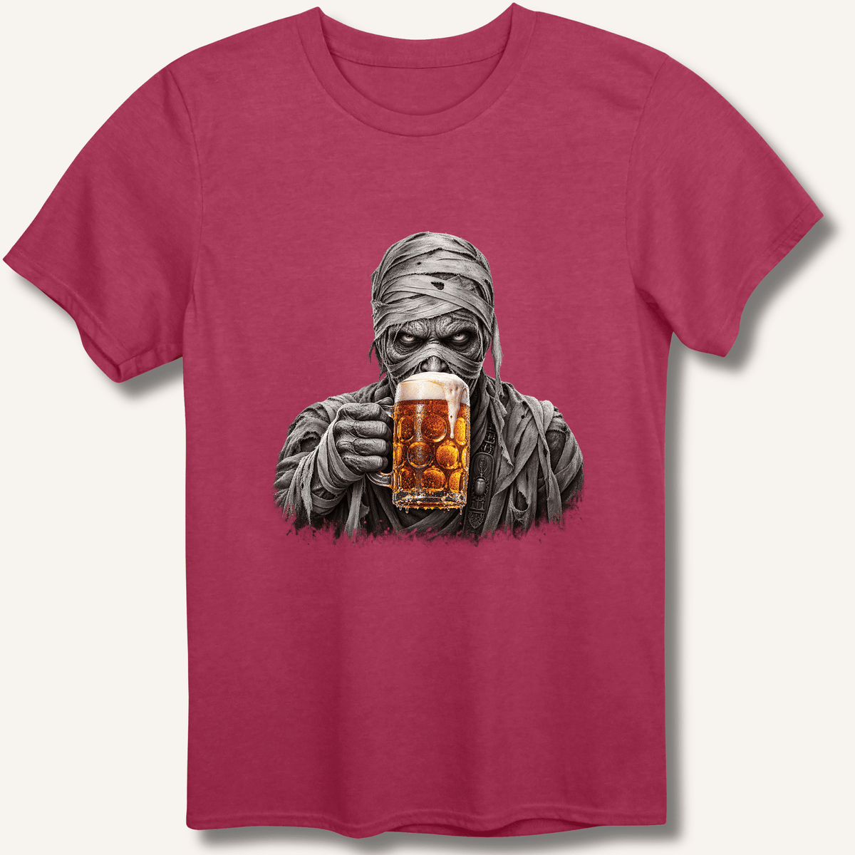 Mummy Drinking Beer T-Shirt - Sip & Shirt
