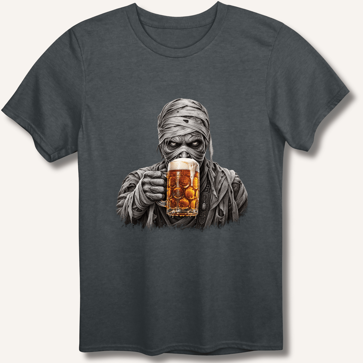 Mummy Drinking Beer T-Shirt - Sip & Shirt