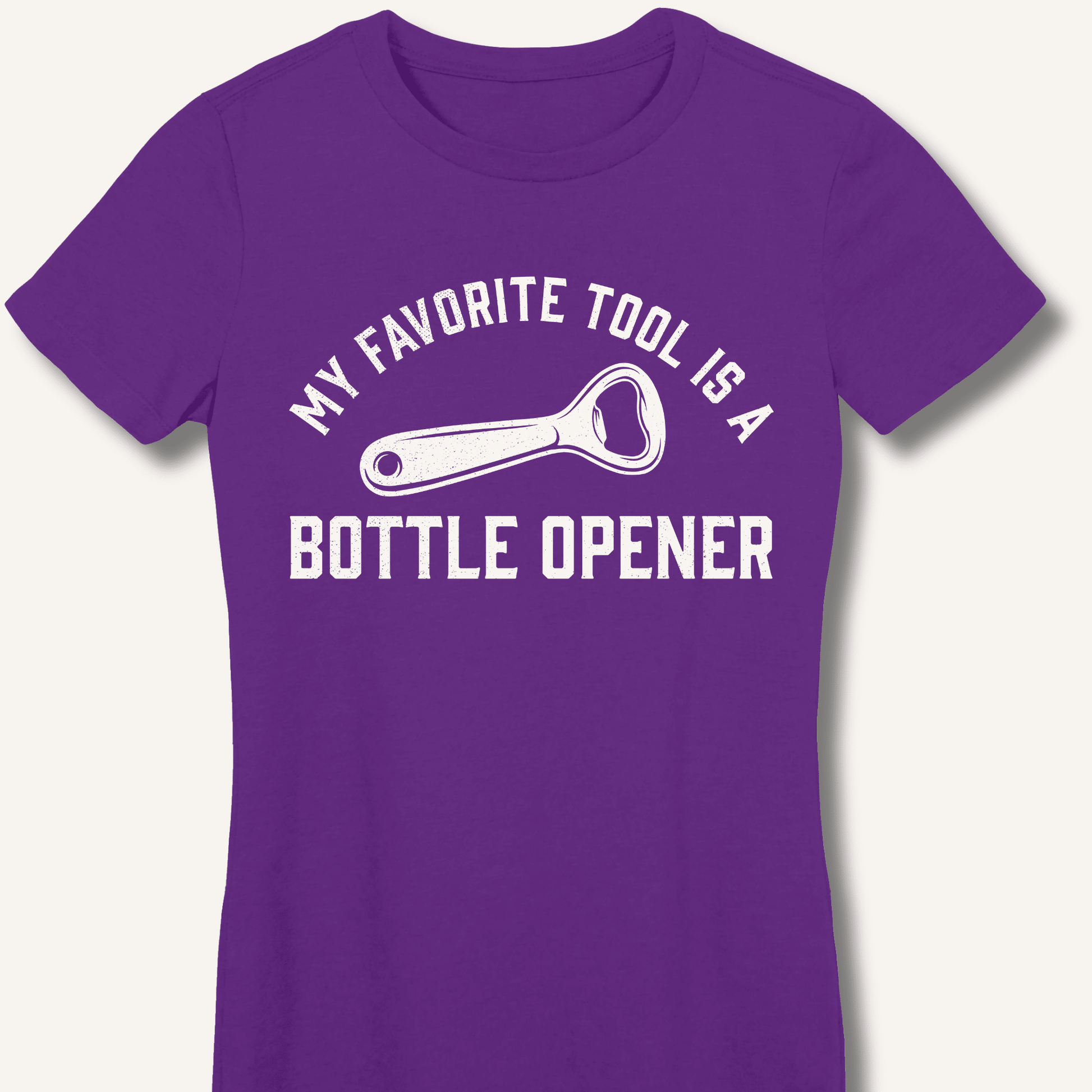 My Favorite Tool Fitted T-Shirt - Sip & Shirt